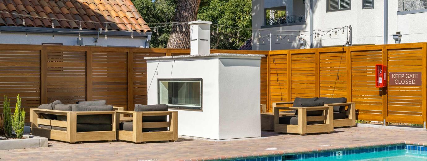 Stanford Welch Road pool and bbq